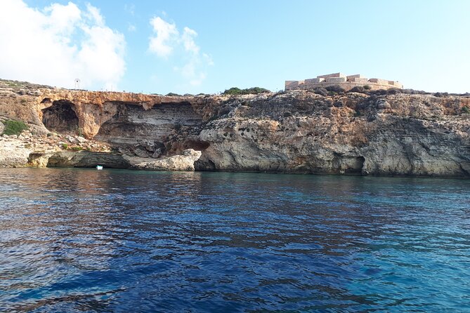 2 hour Private Boat Adventure Tour of Comino and Blue Lagoon - Santa Maria Bay, Comino’s quieter side