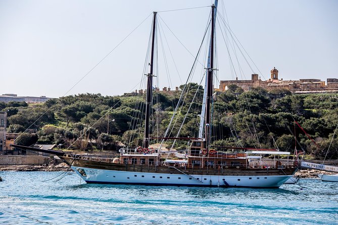 3 Island Cruise onboard Faith - The first Malta bay, about one hour