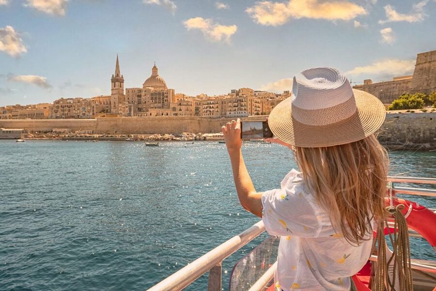 Afternoon Harbours Cruise with Guide and Roundtrip Transfers - Marsamxett Harbour gives you the first broad views
