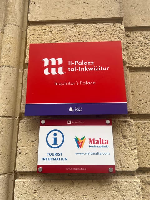 Birgu: 3 Cities Walking Tour With Inquisitors Palace Entry - The Inquisitor’s Palace, the tour’s essential indoor stop