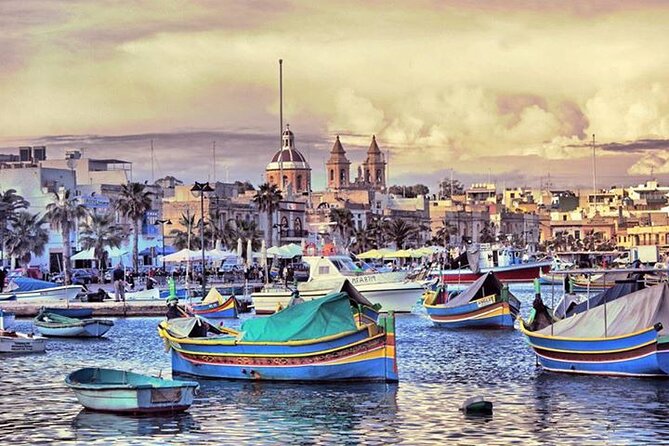 Blue Grotto and Sunday Market at Marsaxlokk Fishing Village Tour - The real value of $36.05