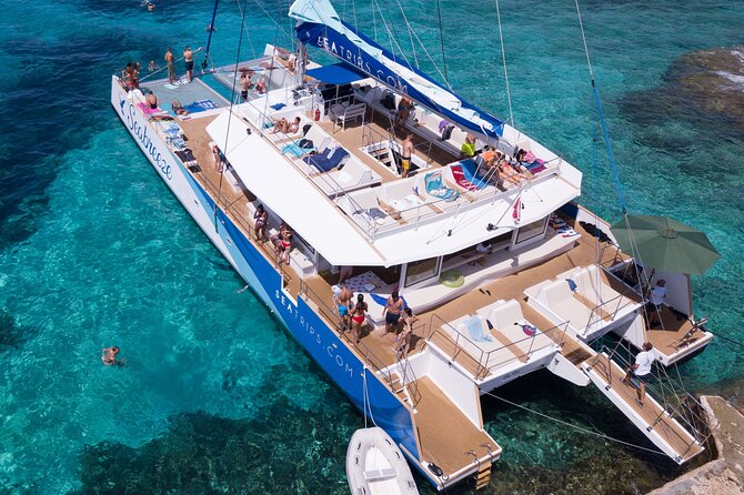 Blue Lagoon, Beaches and Bays Catamaran Sailing Tour - Food, drinks, music, and the onboard mood