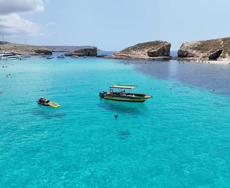 Blue Lagoon:Malta Crystal Lagoon, Comino,Private Speedboat - What the private format really gives you