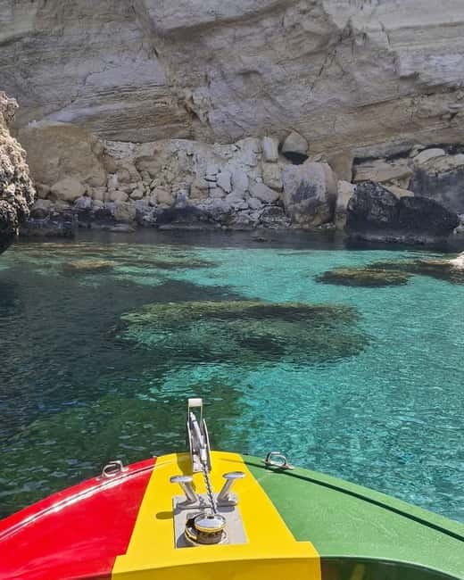 Blue Lagoon:Malta Crystal Lagoon, Comino,Private Speedboat - Coastal views between the lagoons