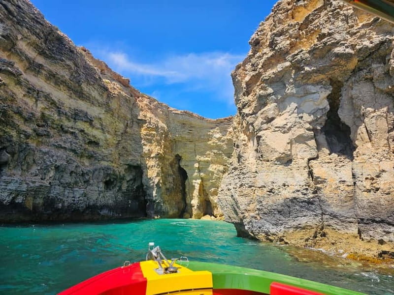Blue Lagoon:Malta Crystal Lagoon, Comino,Private Speedboat - How much value do you get for $203?