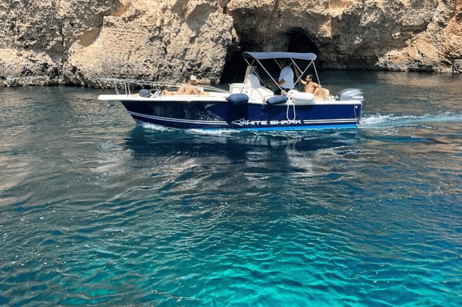 Cirkewwa/Mgarr: Blue and Crystal Lagoon Private Boat Charter - Crystal Lagoon: the better place for a swim