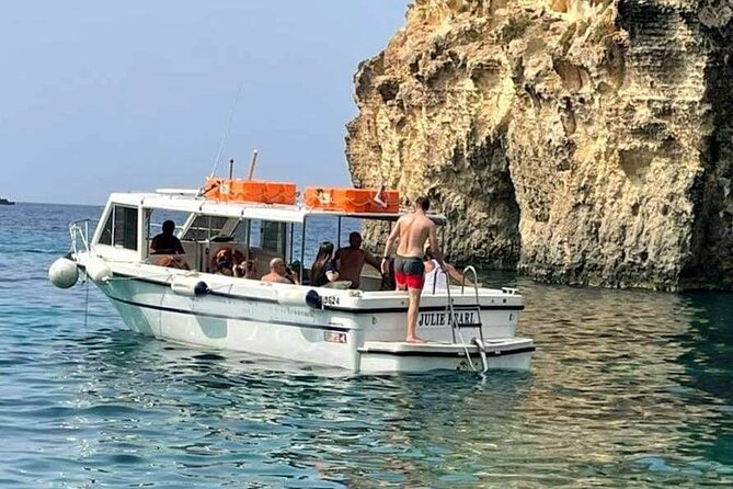 Comino and Gozo Private Boat Tour : Julie Pearl Boat - Gozo’s Qala coast, from Tal-Halfa to Bemberin Gorge