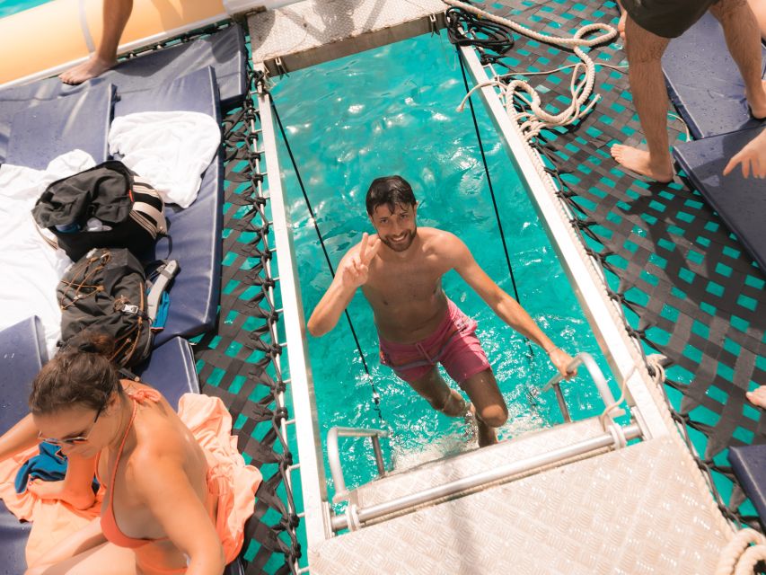 Comino: Blue Lagoon Catamaran Cruise with Lunch and Open Bar - The morning sail: smooth when conditions cooperate