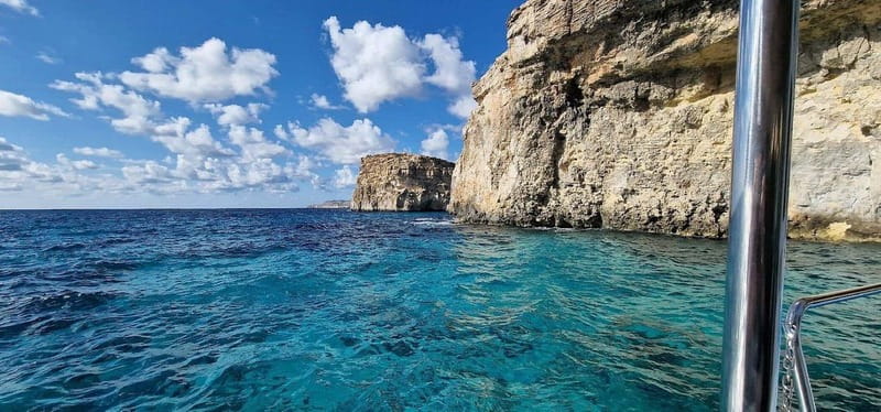 Comino: Blue Lagoon, Crystal Lagoon and Sea Caves Boat Tour - Gozo, Halfa Rock, and San Niklaw Bay add variety
