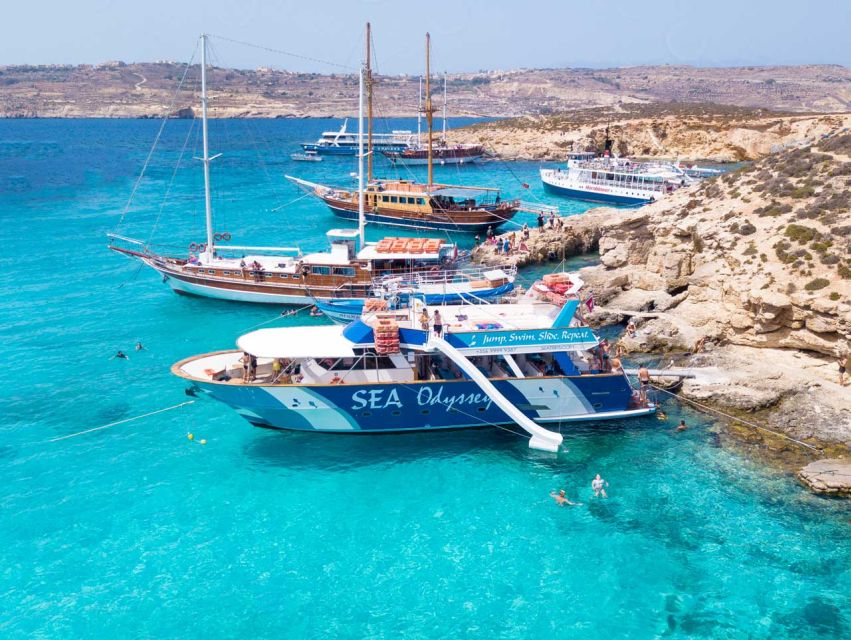 Comino: Blue Lagoon, Crystal Lagoon, and Seacaves Tour - Key things to know before sailing