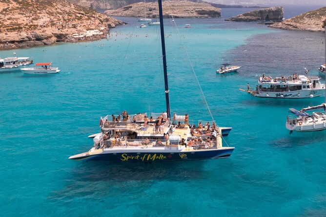 Comino Blue Lagoon Prime Catamaran Tour with All Inclusive - The important details at a glance