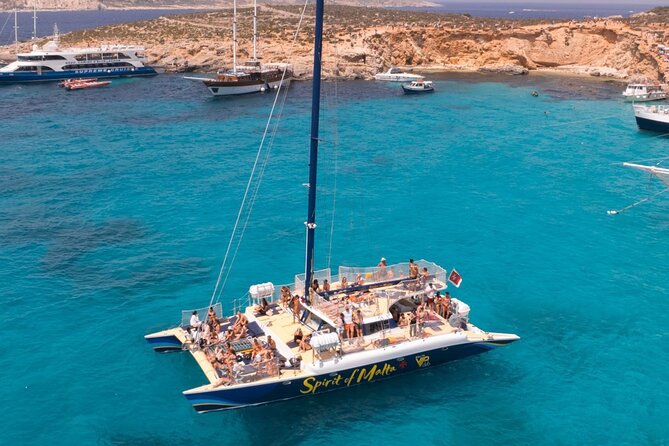 Comino Blue Lagoon Prime Catamaran Tour with All Inclusive - Comino’s bays and the Blue Lagoon