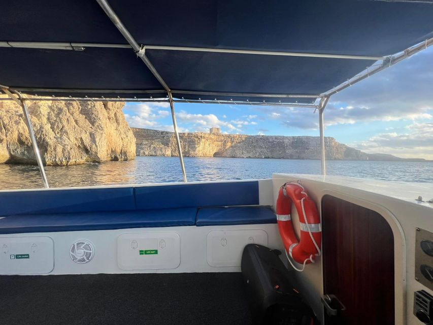Comino & Gozo: Blue & Crystal Lagoons Cruise with Sea Caves - Santa Maria Caves and Elephant Rock