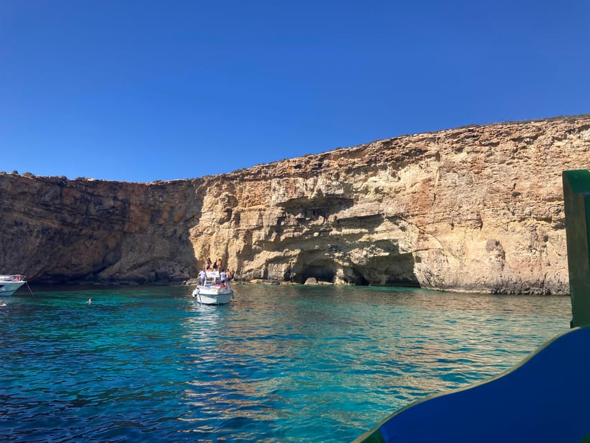 Comino: Private boat tour with Snorkeling activities & caves - Blue Lagoon: beautiful, busy, and worth an early swim