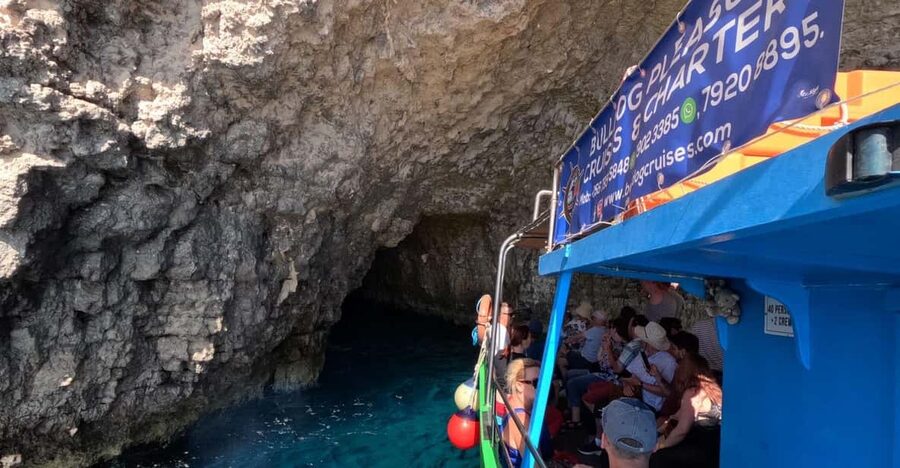 Comino: Private boat tour with Snorkeling activities & caves - Starting at Cirkewwa or Mgarr