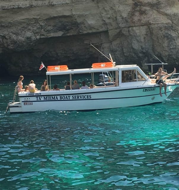 Comino: Private Boat Trips, Swimming stops and Caves Tours - Ħondoq Ir-Rummien and the Gozo south coast