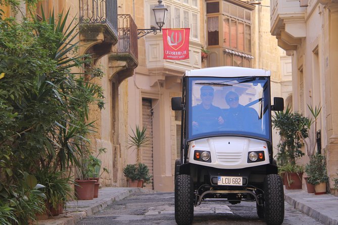 Explore Malta in a Self-drive Electric Car Tour - The massive fort linked with The Gladiator