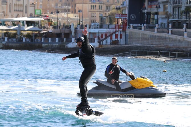 Flyboard Full Flight (30min) - Starting at Flyboard Malta in St Julian’s
