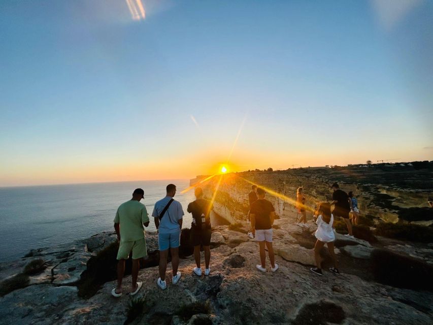 From Malta: Blue Lagoon and Gozo Tour w/Quads and Dinner - Salt pans, Marsalforn, and the sunset pause