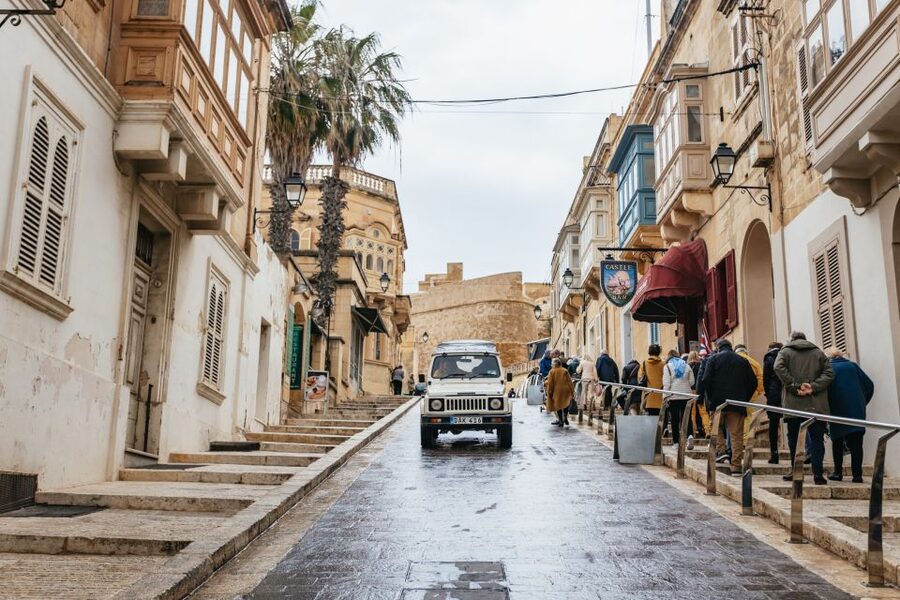 From Malta: Full-Day Gozo UTV Tour with Lunch and Boat Ride - Ramla Valley and the Red Sand of Ramla Bay