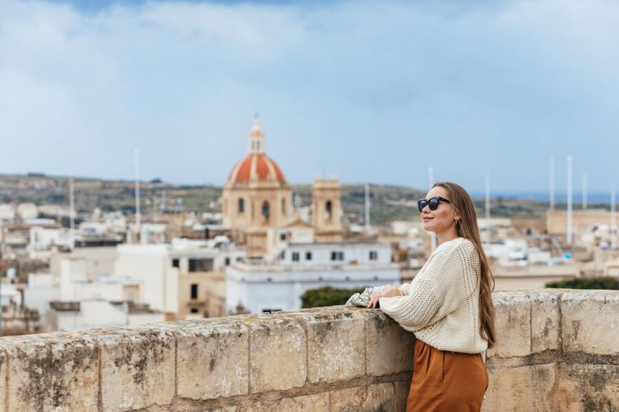 From Malta: Full-Day Gozo UTV Tour with Lunch and Boat Ride - Xewkija Rotunda and the Optional Ġgantija Temples