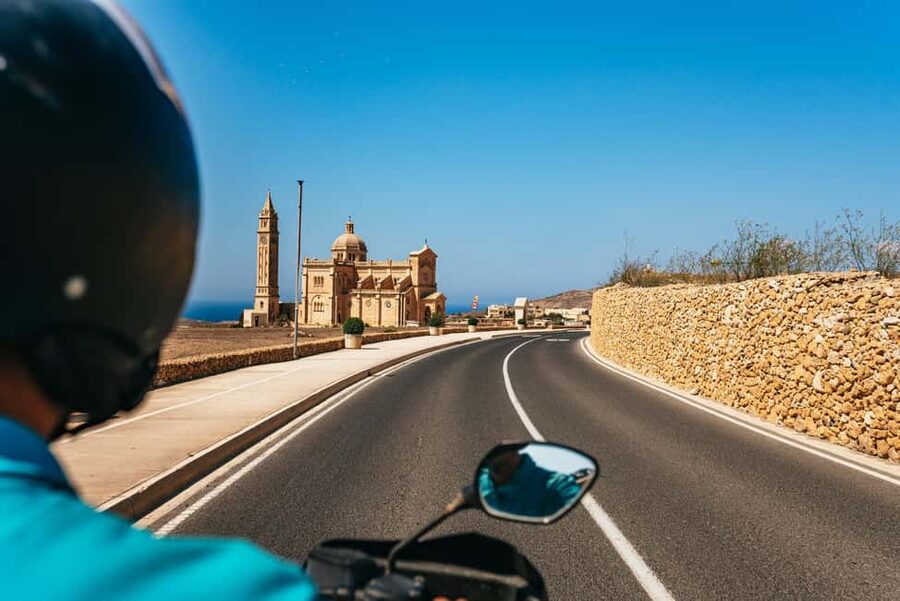 From Malta: Gozo & Comino Quad Bike & Boat Tour with Lunch - Wied il-Mielaħ Window shows Gozo’s rough edge