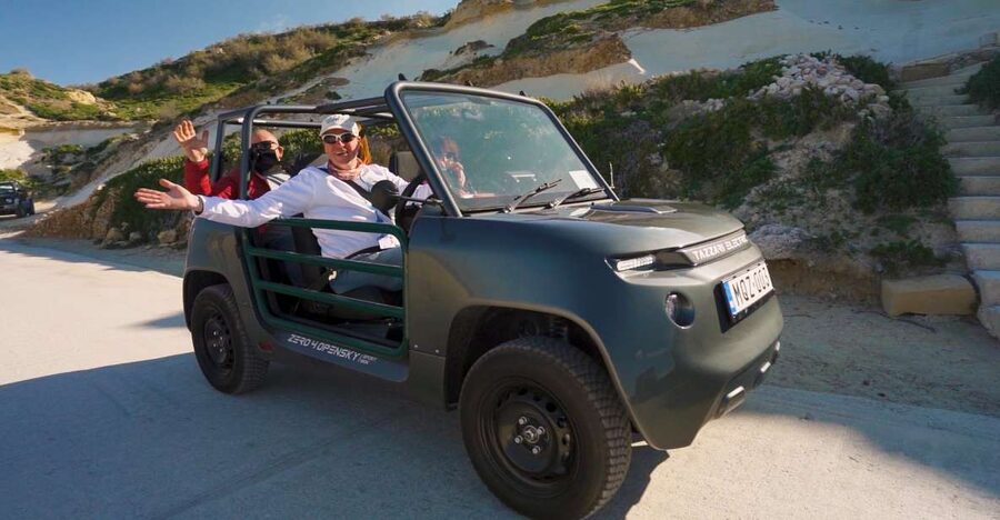 From Malta: Self-Driving E-Jeep Guided Tour in Gozo - Valleys, salt pans, and Marsalforn