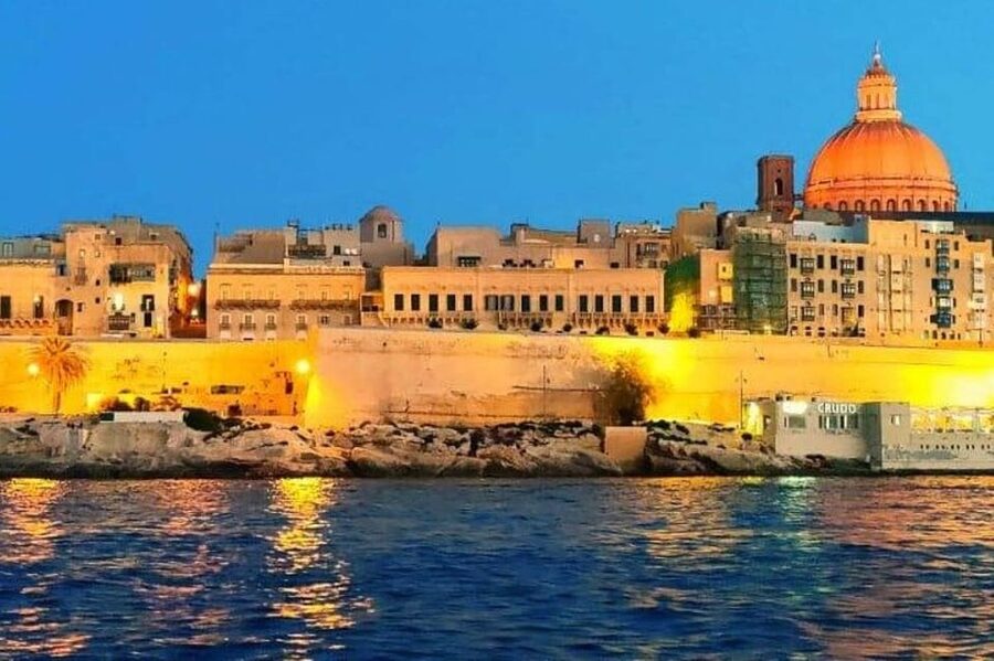 From Marsamxett: Maltese Islands Private Yacht Charter - Malta’s forts seen from the sea