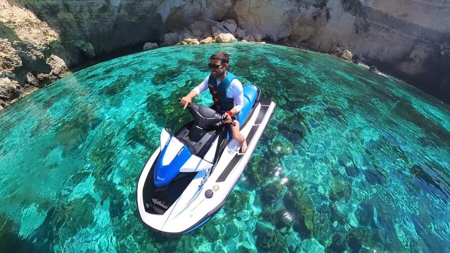 From Mellieħa: Comino, Blue Lagoon, and Gozo Jet Ski Tour - Why a one-hour jet ski ride works in Comino