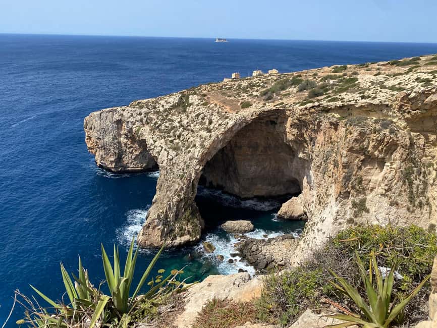 From Sliema: Blue Grotto Trip - Including Boat Cave Tour - The panorama point gives you the classic view