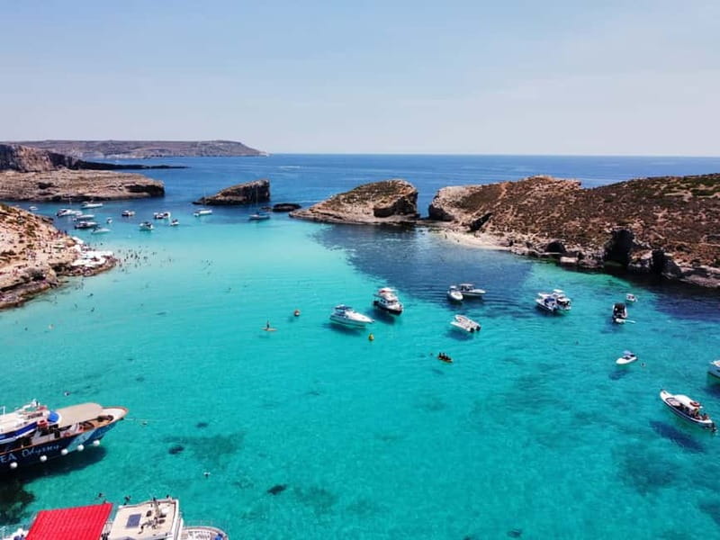 From Sliema: Comino, Crystal Lagoon, and Blue Lagoon Cruise - Starting at Sliema Ferries