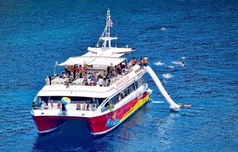 From Sliema: Comino, Crystal Lagoon, and Blue Lagoon Cruise - A quick look at Gozo from Mgarr Harbour