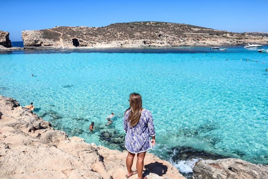 From Sliema: Gozo, Comino & The Blue Lagoon Boat & Bus Tour - Seventy-five minutes in Victoria and the Citadel