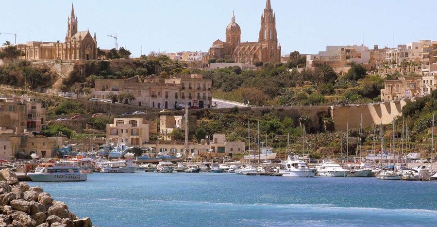 From Sliema or Bugibba: Gozo Heritage Day Pass - The first bus from Mġarr Ferry Terminal