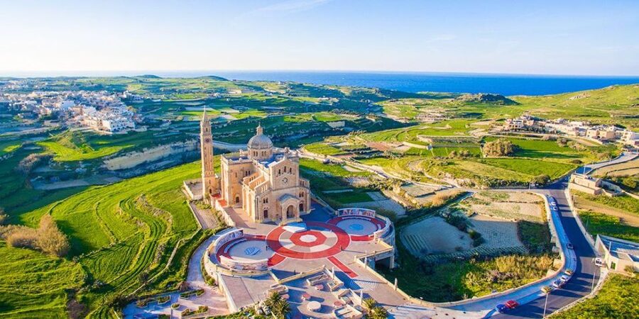 From Sliema or Bugibba: Gozo Heritage Day Pass - Route 2, the blue line: Ġgantija, Marsalforn, and Ramla