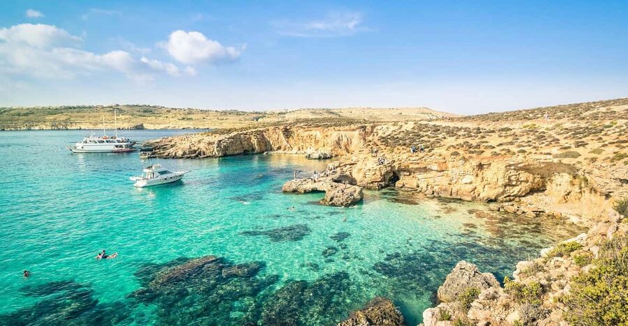 From St. Julian's: Comino and Blue Lagoon Trip by Speedboat - The ride past St. Paul’s Islands