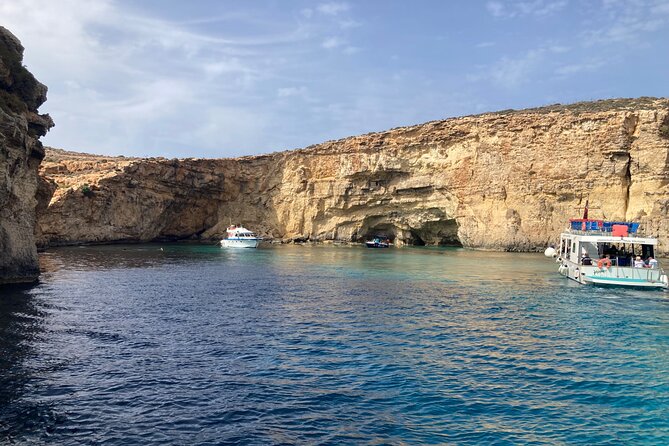 Full Day Private charter to Crystal & Blue Lagoon, Caves & Gozo - Blue Lagoon brings the classic clear-water scene