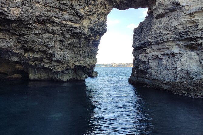 Gozo: 20 minute Comino Cave Tour + Blue Lagoon Drop off - Entering Santa Maria’s five caves
