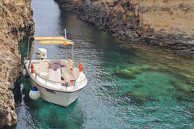 Gozo and Blue Lagoon Private Boat Trips in Comino - Santa Maria Caves in a Small Boat