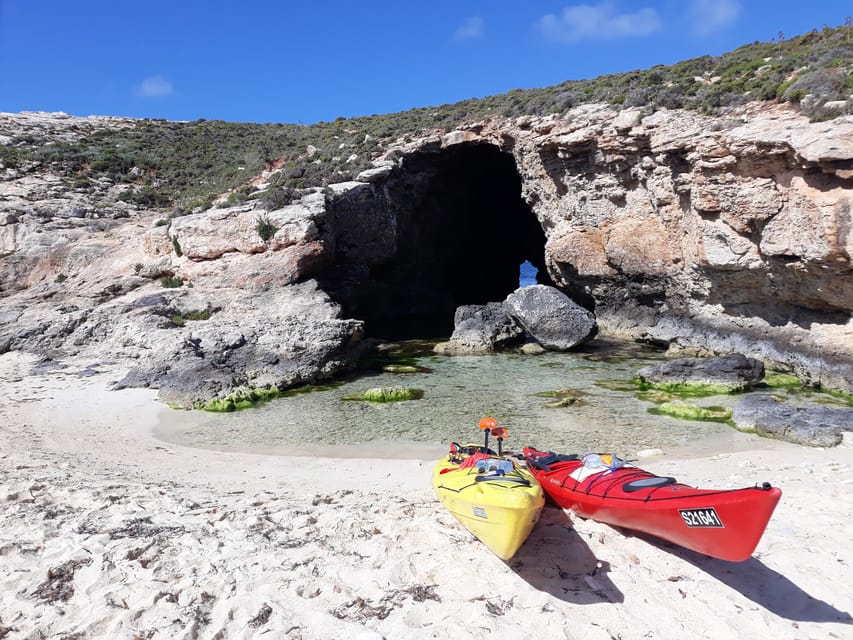 Gozo: Comino and Blue Lagoon Guided Kayaking Adventure - Visiting the Blue Lagoon without making it the whole day