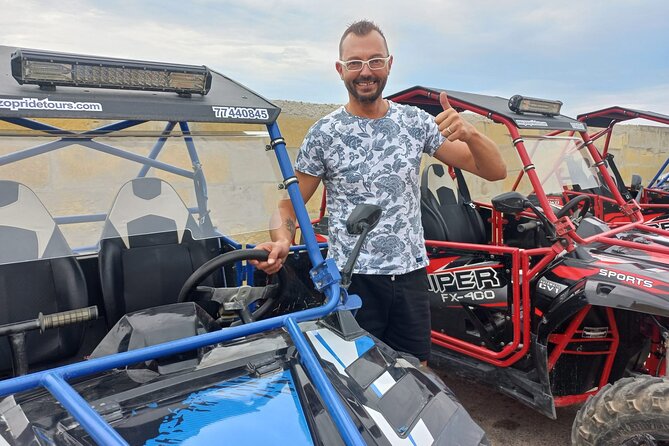 Gozo Full Day Buggy Tour with Boat Ride - Xwejni Salt Pans and Gozo’s working coast