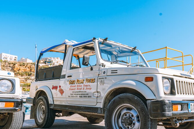 Gozo Full-Day Jeep Tour with Private Boat to Gozo & return - Qala Belvedere and the Simar Valley