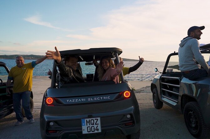 Gozo Self Drive E Jeep Tour - All Inclusive - Pickup, crossing, and the first wait
