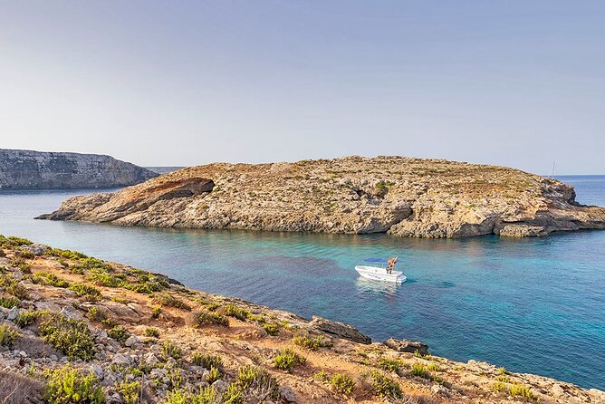 Half Day Blue Lagoon, Comino and Gozo Private Guided Boat Cruise - Blue Lagoon: 45 minutes at Comino’s famous cove