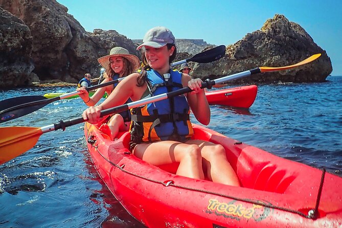 Kayak Tour Golden Hour at St Paul's Island 2 hours 30 minutes - Following the coast toward Rdum il-Biez