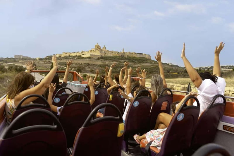 Malta: 2-Day Hop-On Hop-Off Bus & Harbour Cruise (CMO) - The South route, Three Cities, and Valletta