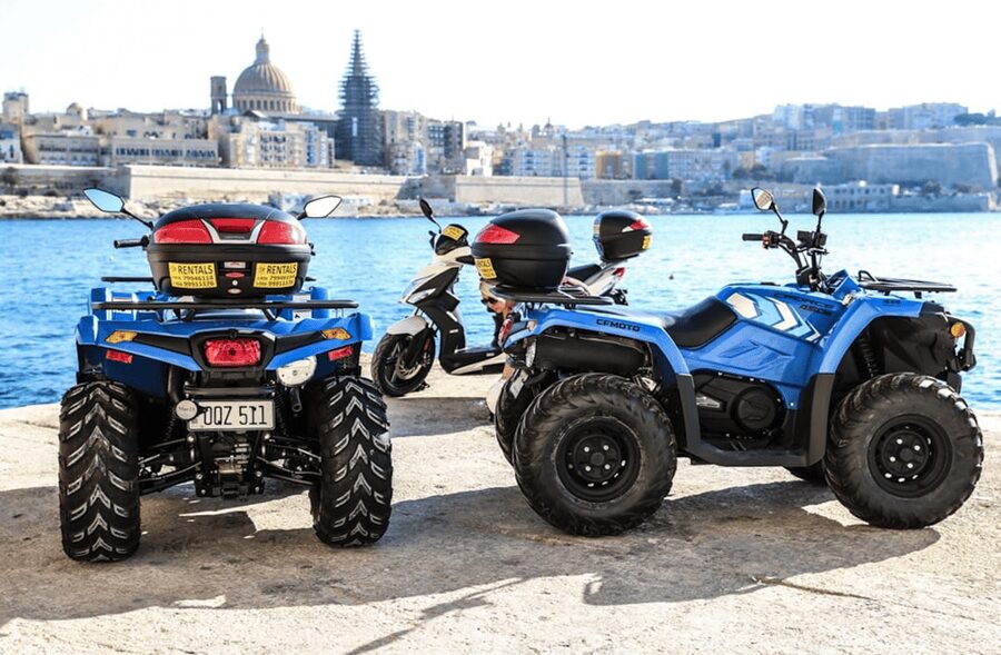 Malta: 4 hour Quad Bike Island Tour - Mistra Bay brings the swimming break
