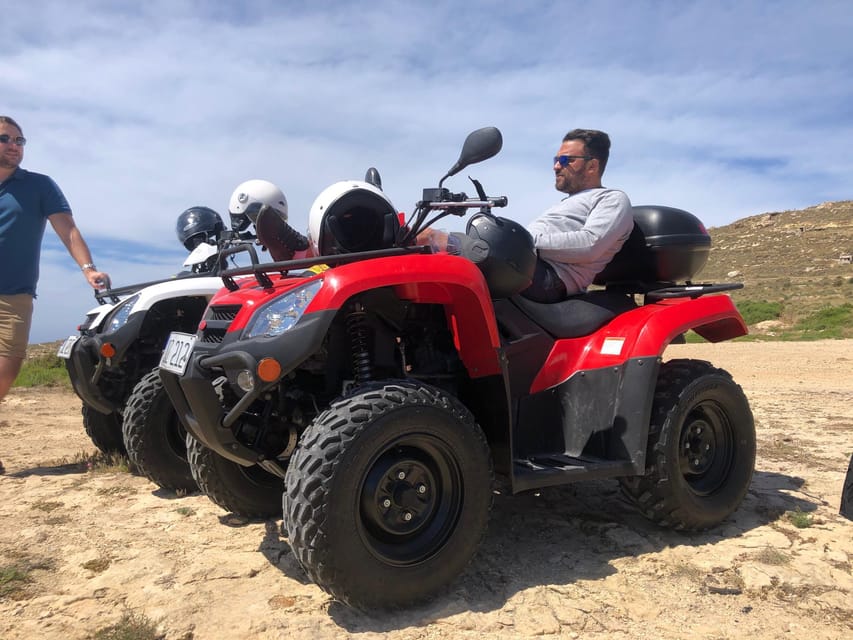 Malta: 4 hour Quad Bike Island Tour - Popeye Village adds Malta’s playful side