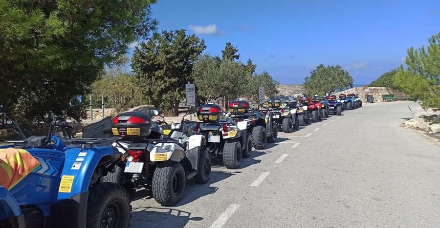 Malta: 4 hour Quad Bike Island Tour - Rabat offers a short walking pause