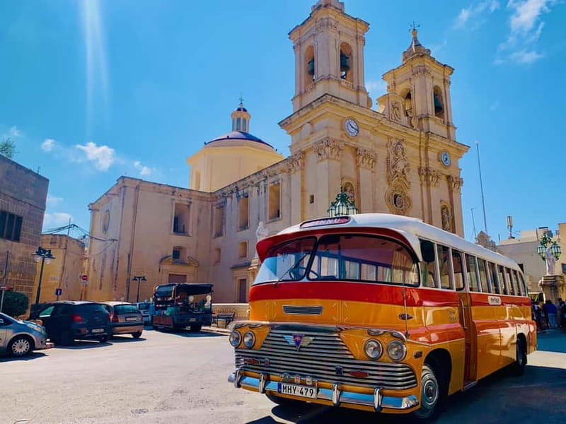 Malta: 5 hr Vintage Bus Tour - Mdina & Blue Grotto inc. food - What this half-day Malta tour gets right